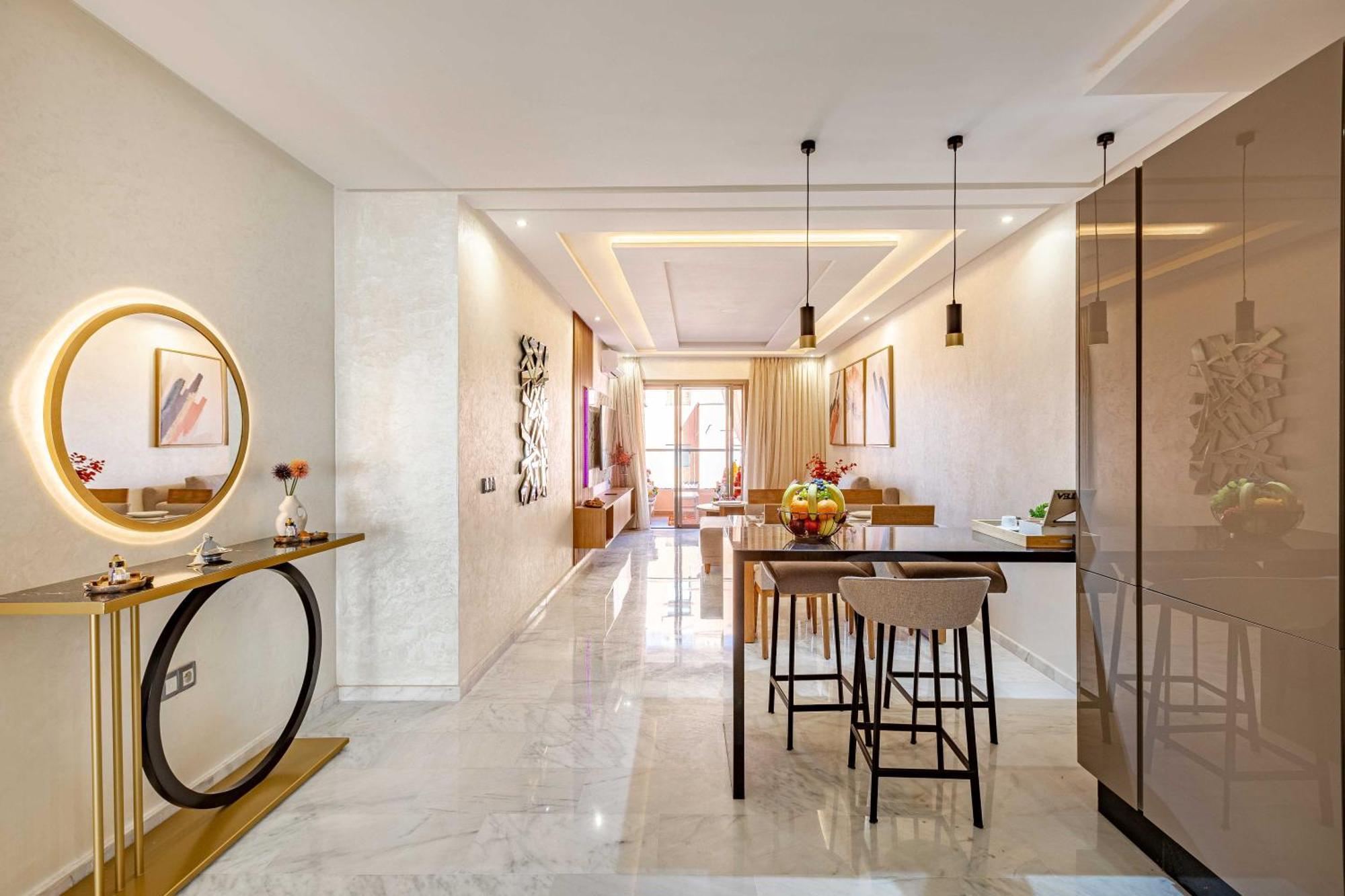 Magnifique Appartement Unique Et Central! Marrakesh Eksteriør bilde