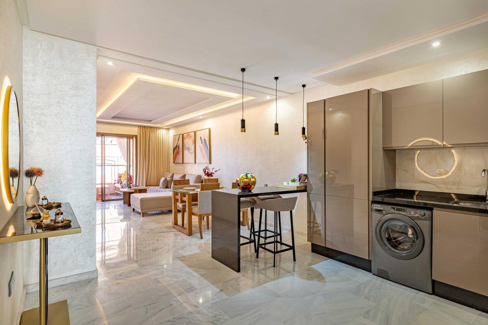 Magnifique Appartement Unique Et Central! Marrakesh Eksteriør bilde