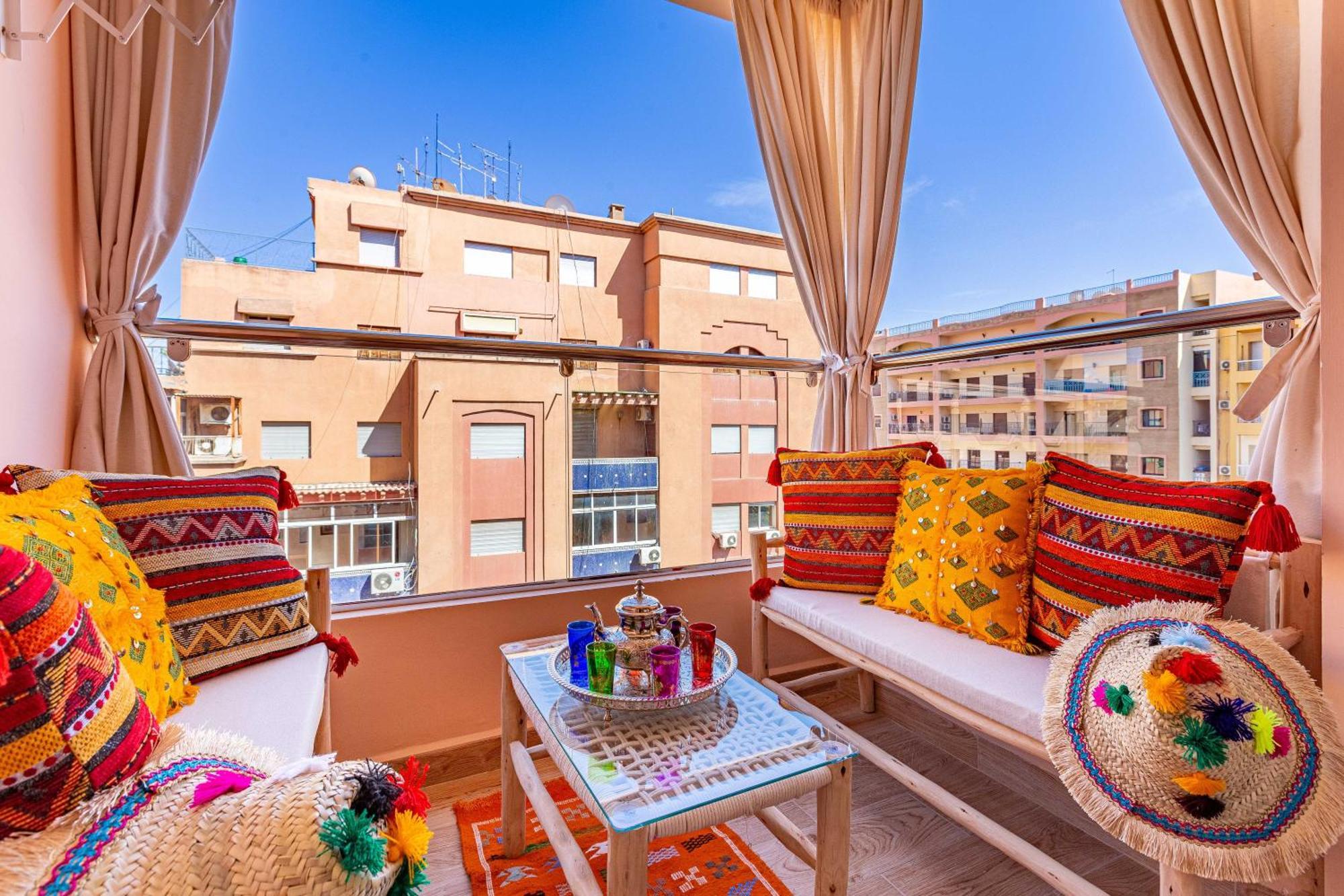 Magnifique Appartement Unique Et Central! Marrakesh Eksteriør bilde