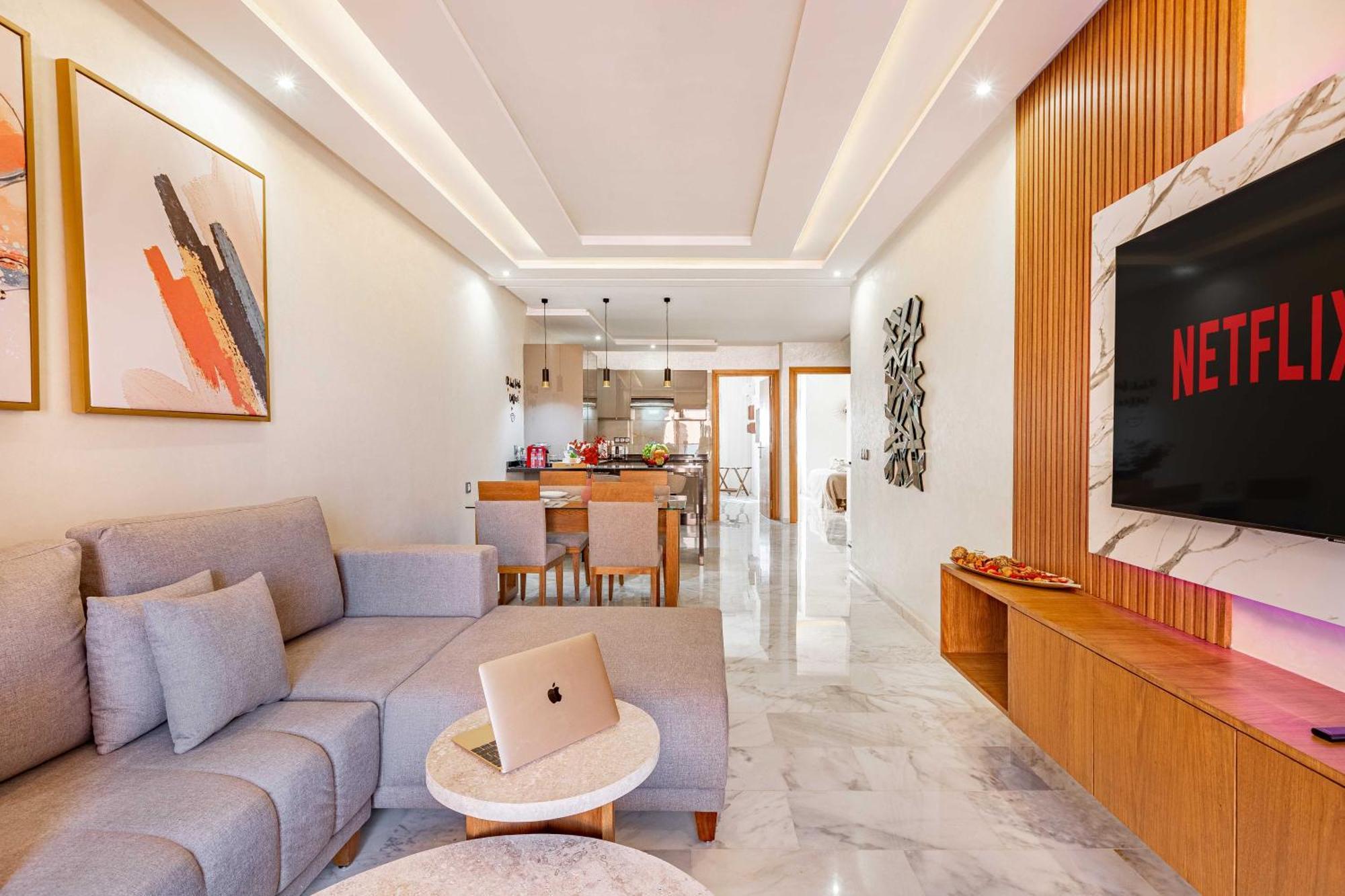 Magnifique Appartement Unique Et Central! Marrakesh Eksteriør bilde