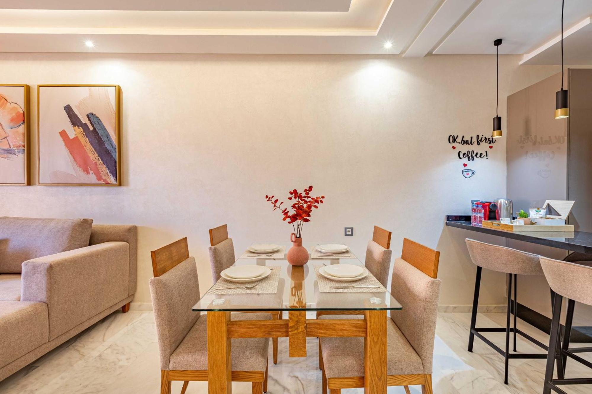 Magnifique Appartement Unique Et Central! Marrakesh Eksteriør bilde