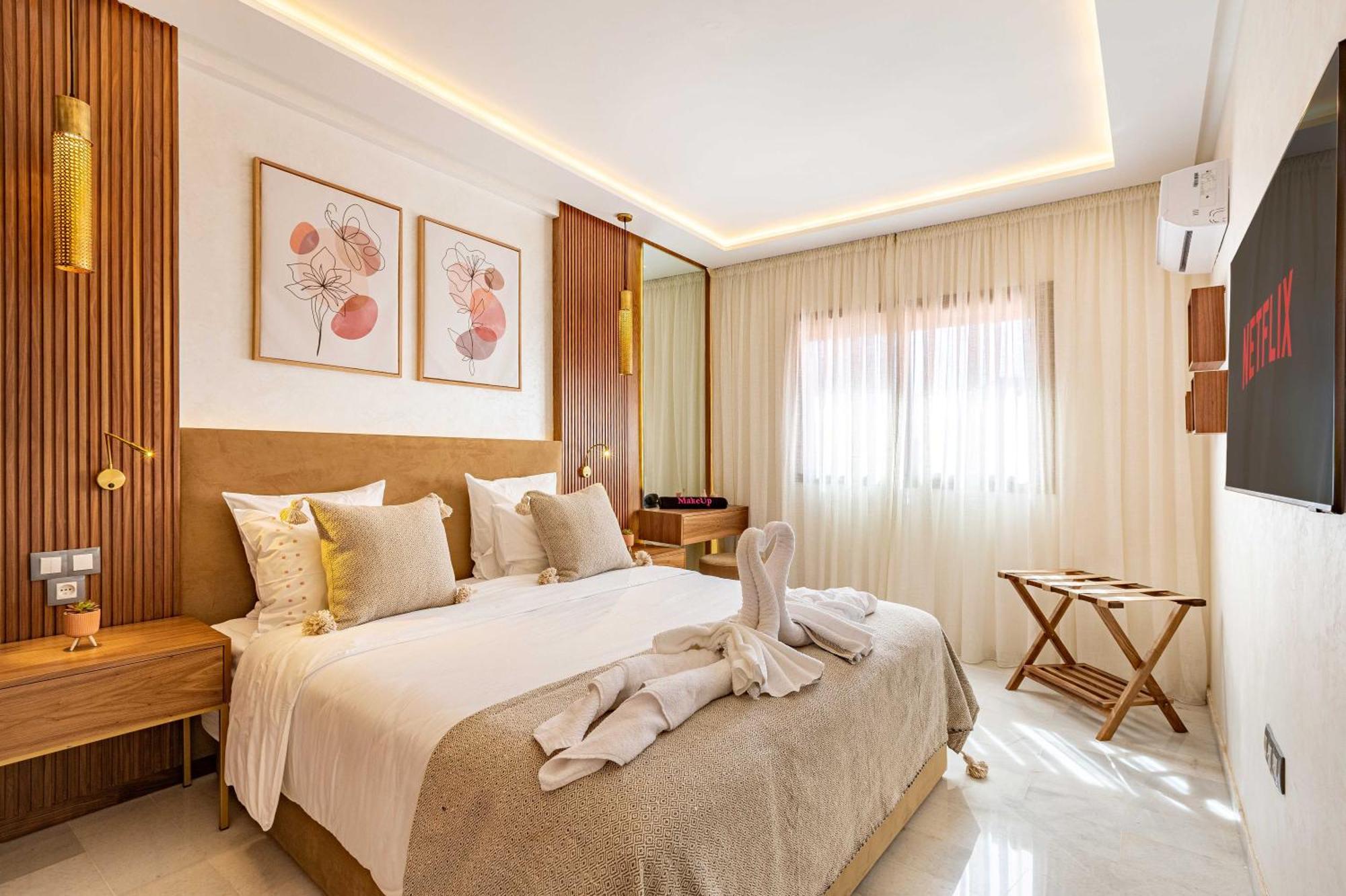 Magnifique Appartement Unique Et Central! Marrakesh Eksteriør bilde